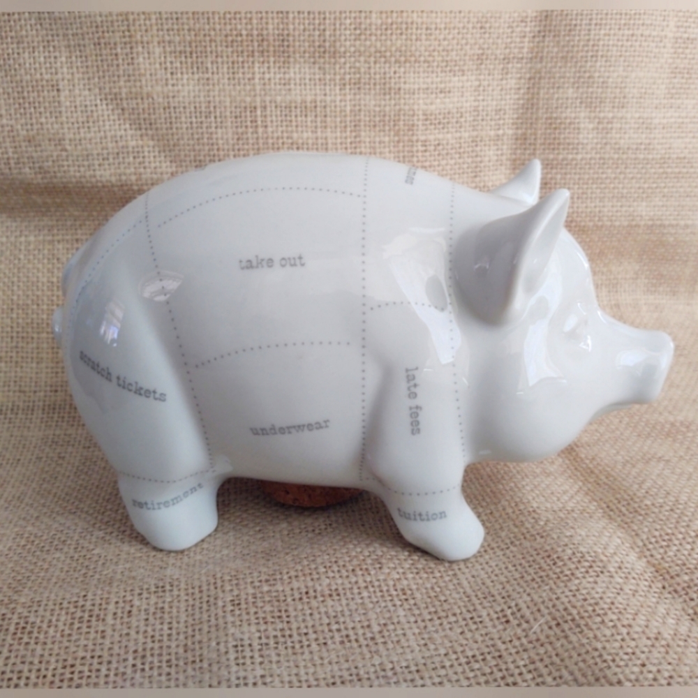 Fred the Pig Budget Cuts piggy bank by Fred and Friends